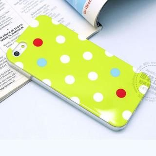Kindtoy Polka Dot iPhone 5 / 5s Case Light Green - One Size