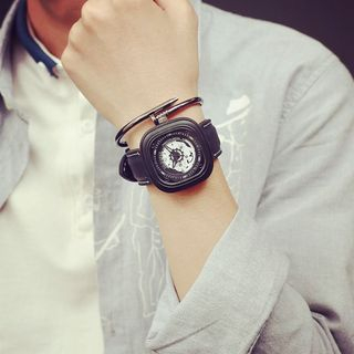 InShop Watches Printed Jelly Strap Watch