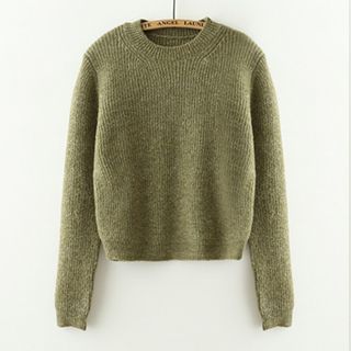 Meimei Mock-Neck Sweater