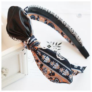 Miss Max Pattern Bow Hairband