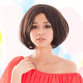 Clair Beauty Short Full Wigs - Straight Natural Black - One Size