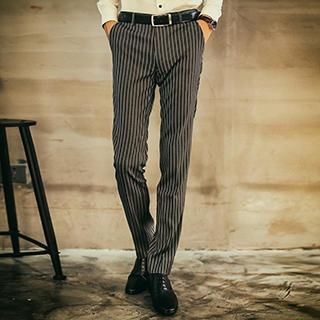 Besto Pinstriped Trousers