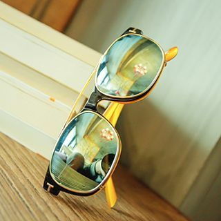 Lose Show Layered Square Sunglasses