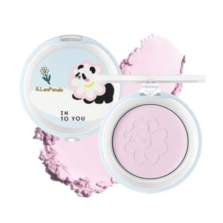 INTO YOU - M Lan Panda Mini Pressed Powder - 3 Shades #MN01 Natural Soft White - 3.5g