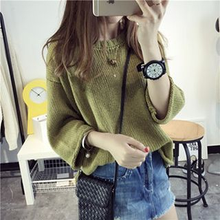 FR 3/4-Sleeve Sweater