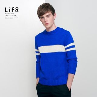 Life 8 Striped Knit Top