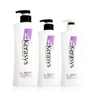 Kerasys Volume Clinic Set: Shampoo 800ml + Shampoo 600ml + Rinse 600ml 3pcs