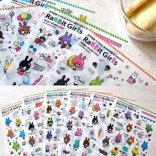 Tivi Boutique Rabbit Decoration Stickers
