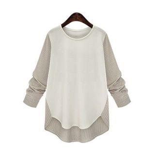 AGA Panel Knit Top