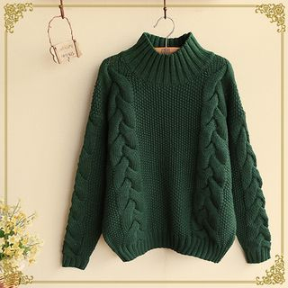 Fairyland Ribbed Cable Knit Sweater