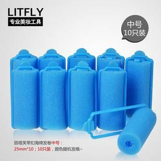 Litfly Hair Roller (25mm) (10 pcs) 10 pcs