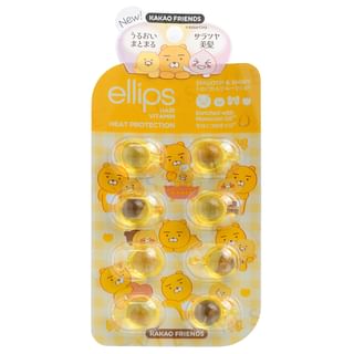 Ellips - Kakao Friends Vitamin Smooth & Shiny Hair Oil Capsule Blister 8 Pcs