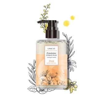 Unicat - Feminine Intimate Wash Bergamot Perfume 200Ml