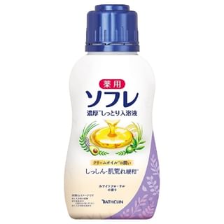 BATHCLIN - Sofre Rich Moist Bath Solution 480ml - 4 Types White Floral