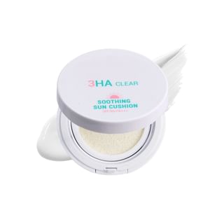 esfolio - 3HA Clear Soothing Sun Cushion - 2 Colors Snow White