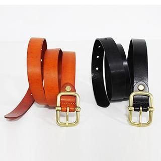 Mr. Cai Faux-Leather Belt