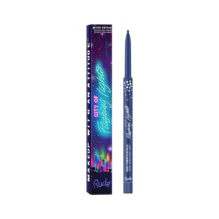 City of Flashing Lights Micro Retractable Liner - 7 Colors Brown - 0.1g