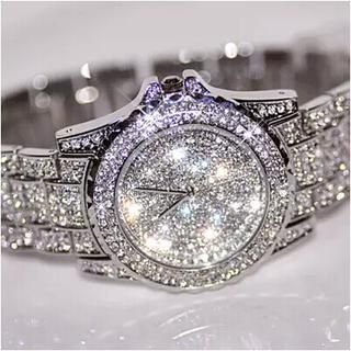 Nanazi Jewelry Rhinestone Bracelet Watch