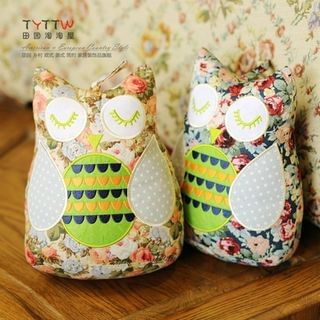 Cottage Dream Charcoal Owl Ornament