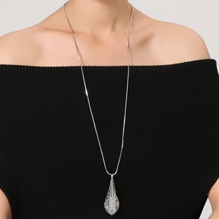 Dara Rhinestone Dangle Necklace