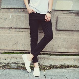 MRCYC Plain Slim-Fit Jeans