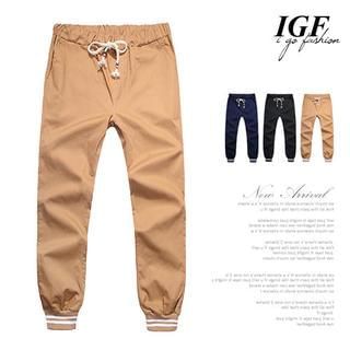 I Go Fashion Drawstring Ankle-Band Pants