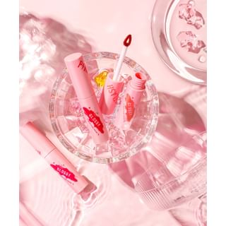 PINKFLASH - Watery Glam Lipgloss - 9 Color #NU02 CINNAMON OOLONG