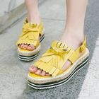 Platform Fringe Sandals от YesStyle.com INT Platform Fringe Sandals от YesStyle.com INT