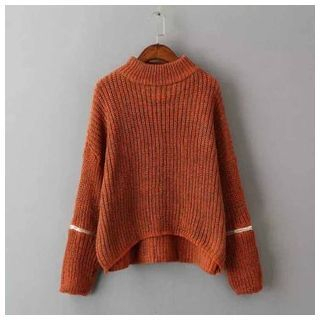 Ainvyi M lange Mock Neck Sweater