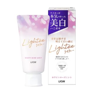 Lion - Lightee Whitening Toothpaste Rose Mint - 53G