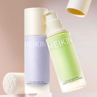 Meiking - Face Primer - 3 Colors #Pink - 30G