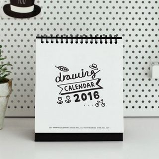 Full House 2016 Foldable Desk Calendar