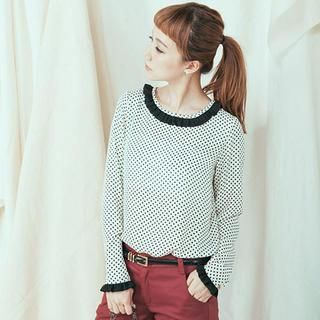 CatWorld Dotted Blouse