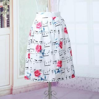Flore Printed Skirt