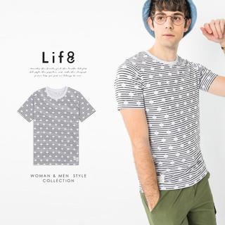Life 8 Short Sleeves Patterned T-shirt