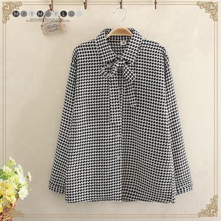 Maymaylu Dreams Houndstooth Blouse