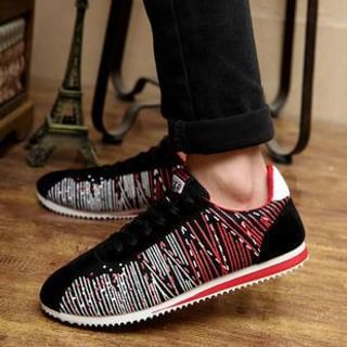 Shoelock Print Sneakers