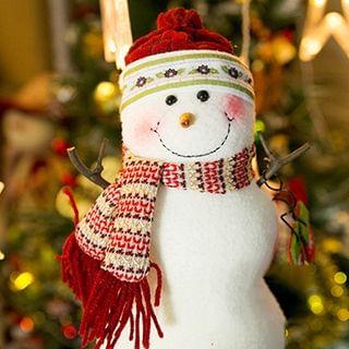 Rototo Deco Snowman Christmas Ornament