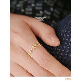 PINKROCKET Starfish Ring