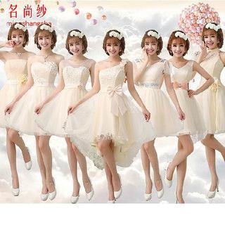 MSSBridal Sleeveless Decorated Accent Sheath Mini Prom Dress (7 Designs)