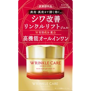 Kose - Grace One Wrinkle Care Moist Repair Gel Cream Ex 100G
