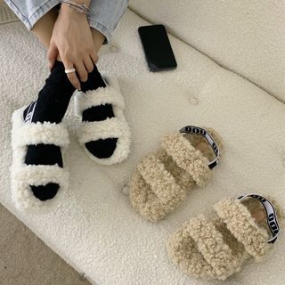 Slingback | Fleece | Sandal | Flat