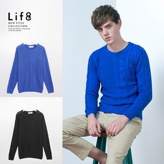 Life 8 Cable Knit Sweater