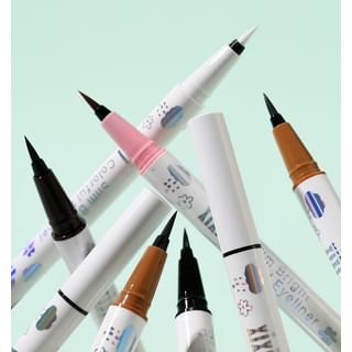 Xixi - Low Saturation Eyeliner Pen - 3 Colors #05 White - 0.6Ml