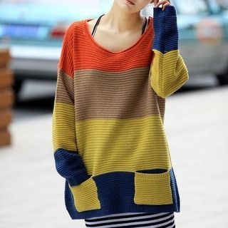 Dream Girl Color-Block Sweater