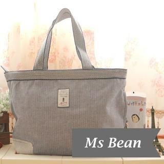 Ms Bean Canvas Carryall Shopper Bag