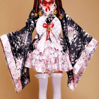 Comic Closet Zhong Ying Sakura Kimono Cosplay Costume