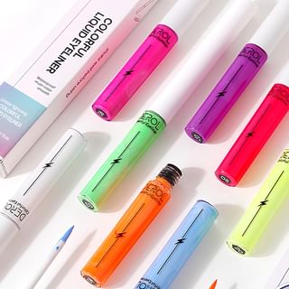 Derol - Linear Lightning Colorful Liquid Eyeliner - 1-4 #01 Ghost White