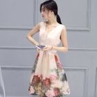 Floral A-Line Dress от YesStyle.com INT Floral A-Line Dress от YesStyle.com INT