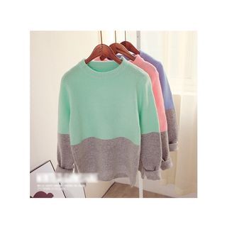 Ashlee Two-Tone Sweater